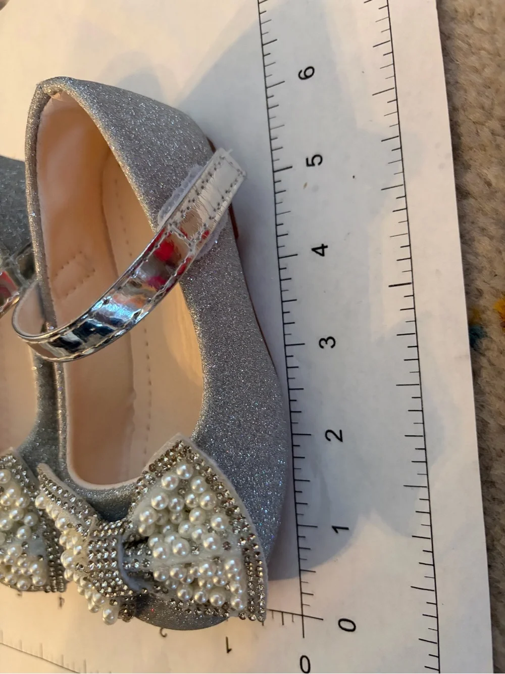 N/A sparkling silver